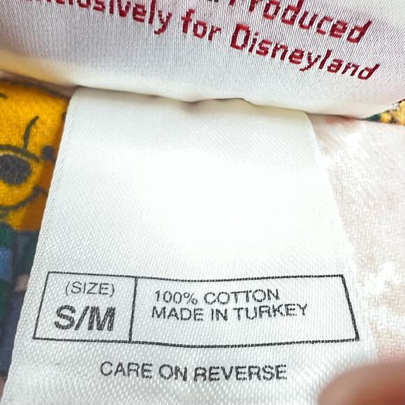 VTG Disneyland Nightgown Shirt Dress S/M Winnie the Pooh Eeyore Piglet Tigger - Picture 8 of 10